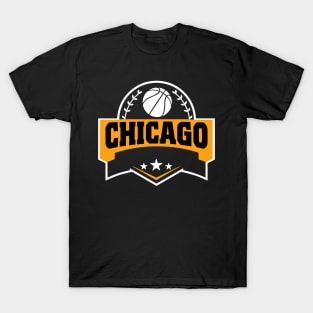 Personalized Basketball Chicago Proud Name Vintage Beautiful T-Shirt